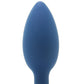 Renegade Medium Vibrating Heavyweight Plug in Blue