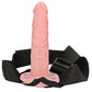 Real Rock Hollow 8 Inch Strap-On in White