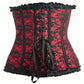 Master Series Scarlet Seduction Red Corset & Thong in M