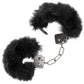 Ultra Fluffy Furry Cuffs in Black