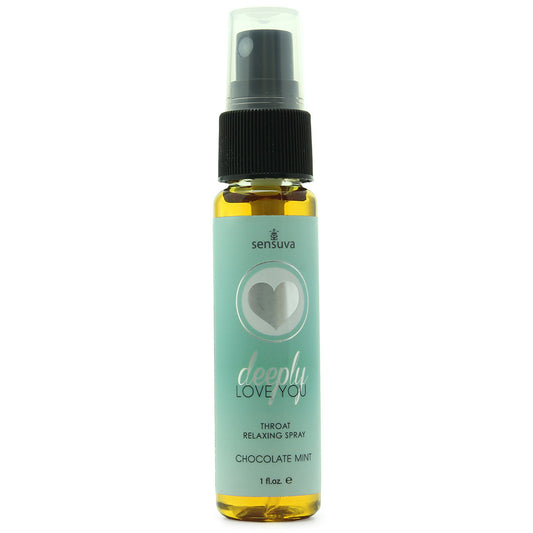 Deeply Love You Throat Relaxer 1oz in Chocolate Mint