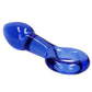 Chrystalino Plugger Glass Butt Plug in Blue